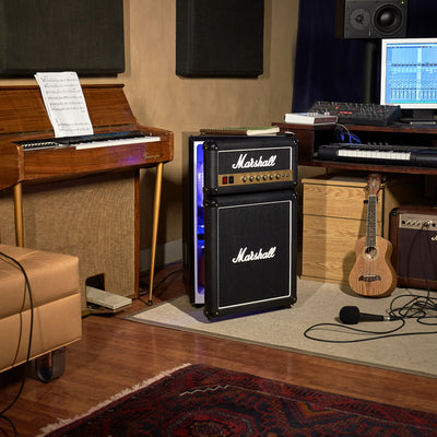 ROCK OUT with Marshall's Amp-Inspired Mini Fridge