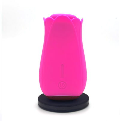 MAIA TULIP PRO 15-Function Silicone Suction Toy with Wireless Charge Pink