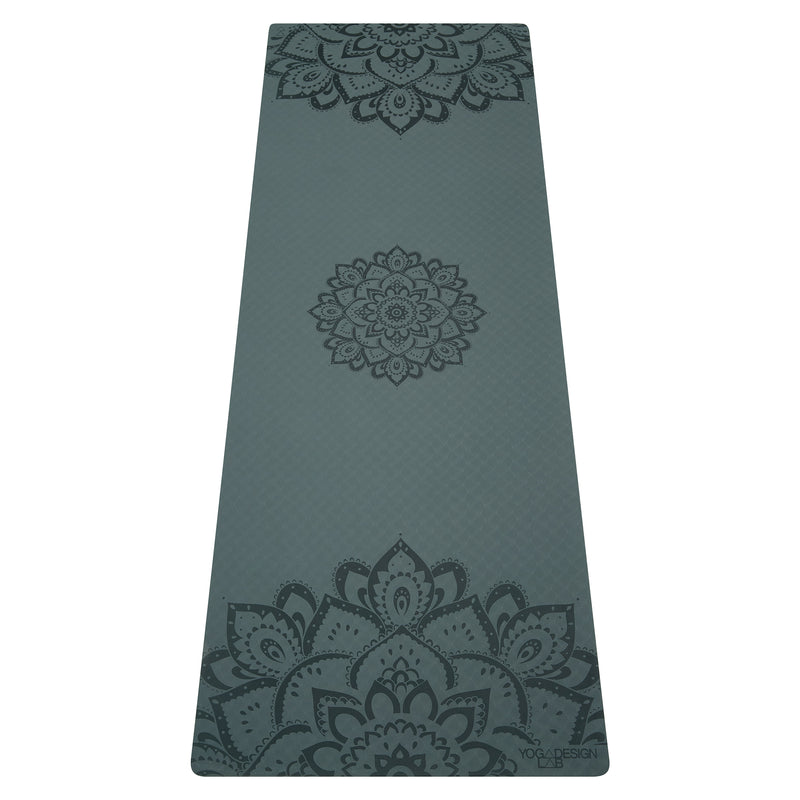 Design Lab Flow Yoga Mat 6mm Pure Mandala Charcoal