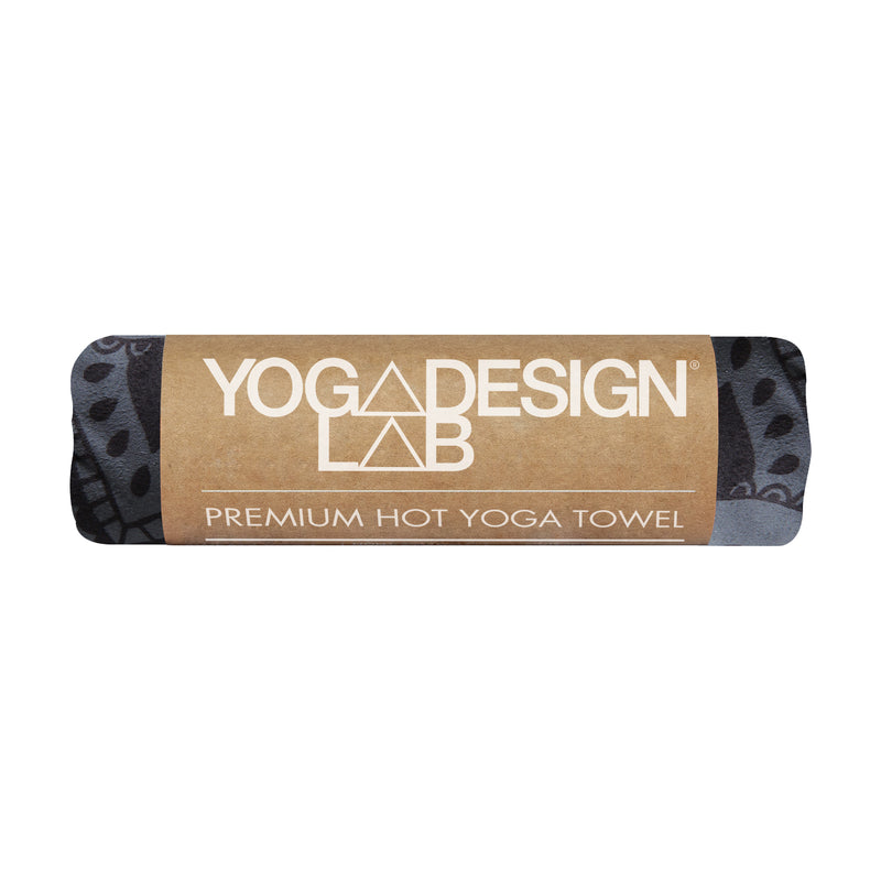 Yoga Design Lab Mat Yoga Towel Mandala Black