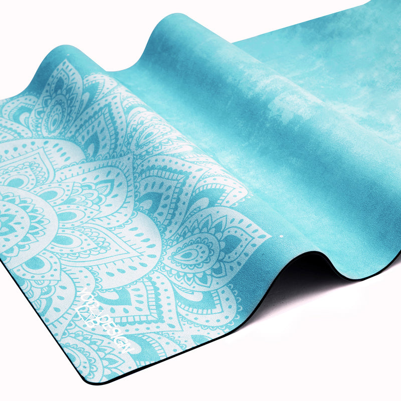 Yoga Design Lab Combo Yoga Mat 1.5mm Mandala Turquoise