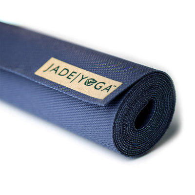 Jade Yoga Voyager Mat - Midnight & Etekcity Scale for Body Weight and Fat Percentage - Black Bundle