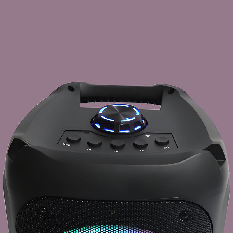Majority PS200 - Party Speaker 100w Bluetooth Karaoke & PA System - Black