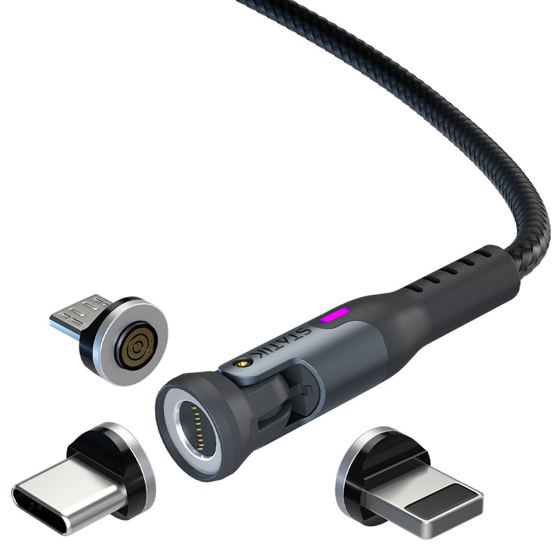 KeySmart STATIK Universal Statik 360 Pro Magnetic Cable 2.0 - 3mtr