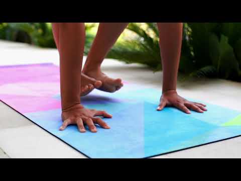 Yoga Design Lab Combo Yoga Mat 5.5mm Mandala Turquoise