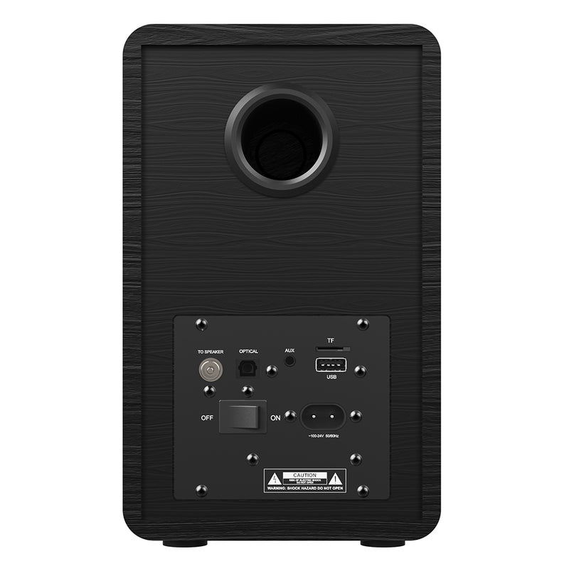 Crosley Voyager Bluetooth Portable Turntable - Botanical + Bundled Majority D40 Bluetooth Speakers - Black