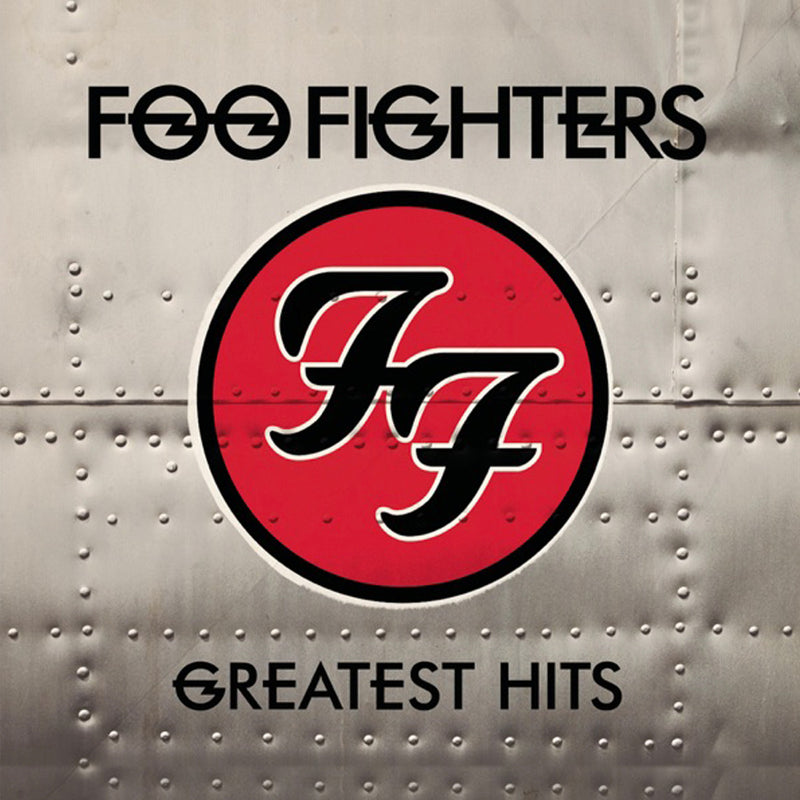 Foo Fighters Greatest Hits Vinyl Album & Crosley Record Storage Display Stand