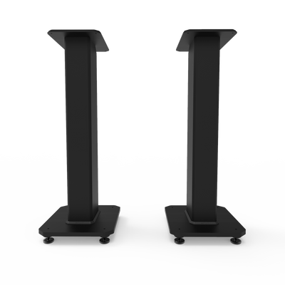 Kanto SX26 26" Tall Fillable Speaker Stands with Isolation Feet - Pair, Black