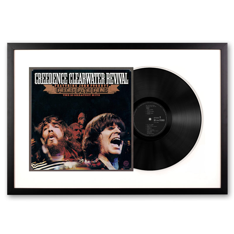 Framed Creedence Clearwater Revival - Chronicle The 20 Greatest Hits - 2LP Vinyl Album Art