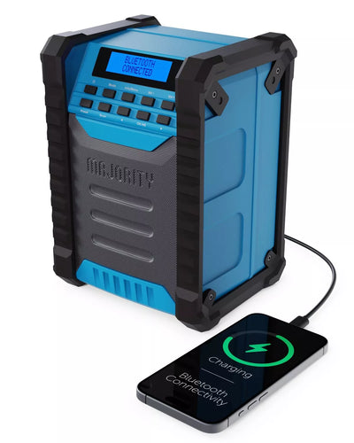 Rugged Majority Landbeach radio is built for the outdoors