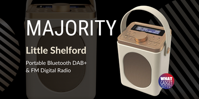 MAJORITY LITTLE SHELFORD DAB RADIO WITH BLUETOOTH SPEAKER REVIEW