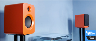 I just tested these stunning speakers — and they blow my soundbar out of the water