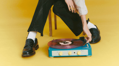 These Colorful Portable Turntables Are So 2025-Coded — and Start From Just £99