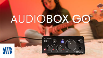 PRESONUS LAUNCHES ULTRA-PORTABLE AUDIOBOX GO™ AUDIO INTERFACE