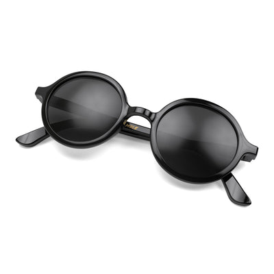 London Mole Artist Sunglasses Gloss Black / Black