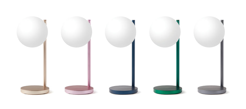 Lexon Bubble Desk Lamp With Built-In Wireless Charger - Pink