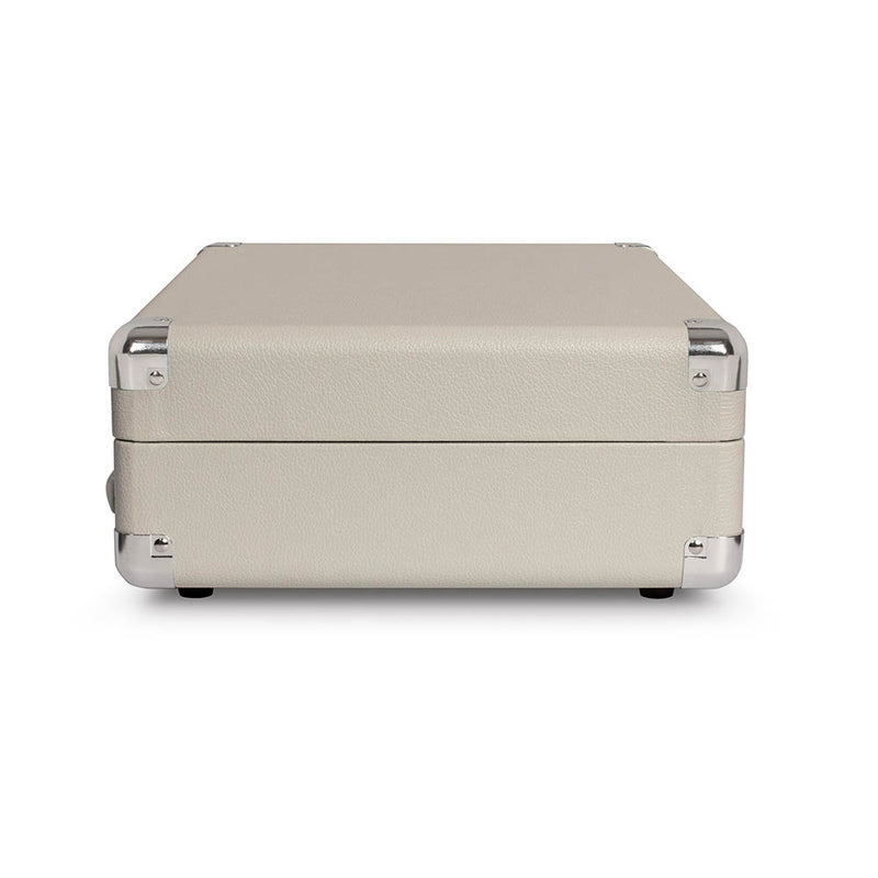 Crosley Cruiser Bluetooth Portable Turntable - White Sands + Bundled Crosley Record Storage Display Stand