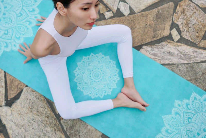 Yoga Design Lab Combo Yoga Mat 1.5mm Mandala Turquoise