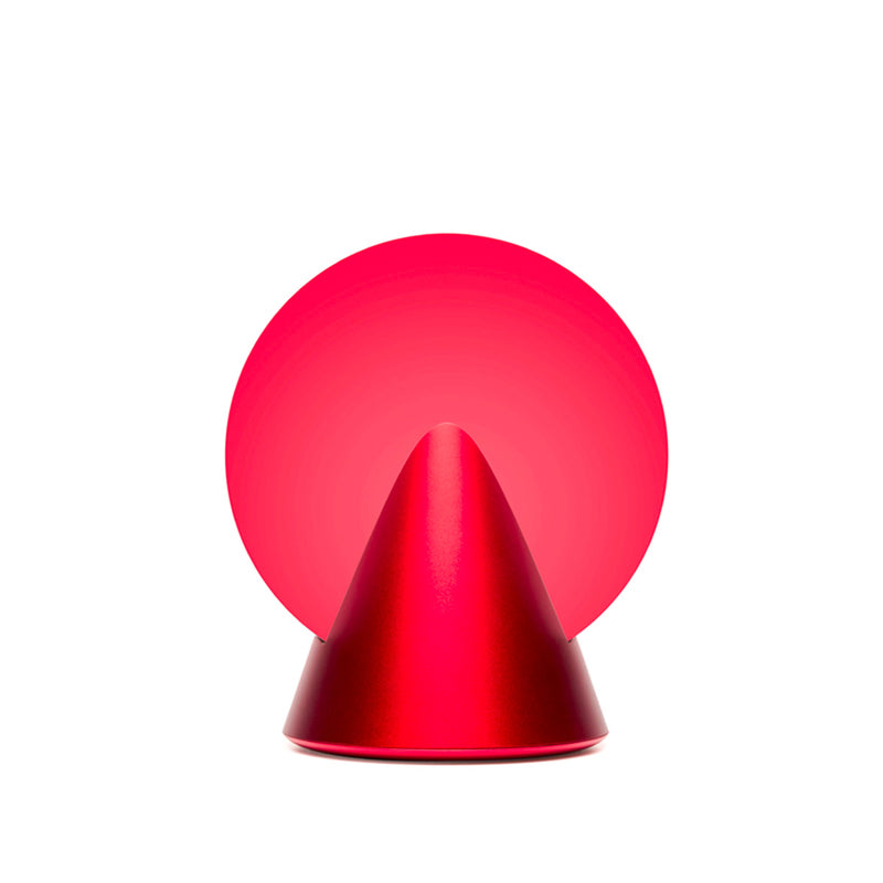 Lexon Conic Spherical Portable Led Lamp - Red