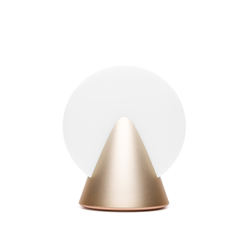 Lexon Conic Spherical Portable Led Lamp - Gold