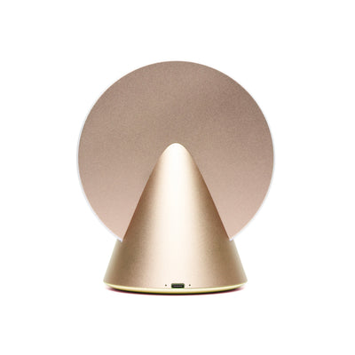 Lexon Conic Spherical Portable Led Lamp - Gold