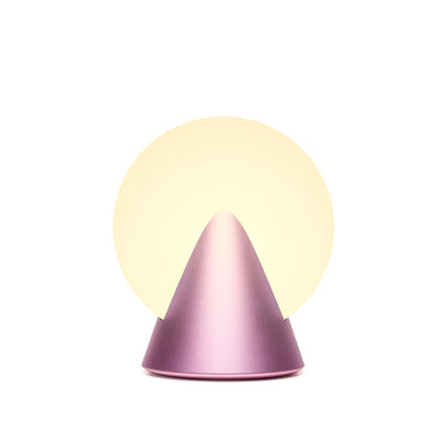 Lexon Conic Spherical Portable Led Lamp - Pink