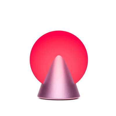 Lexon Conic Spherical Portable Led Lamp - Pink