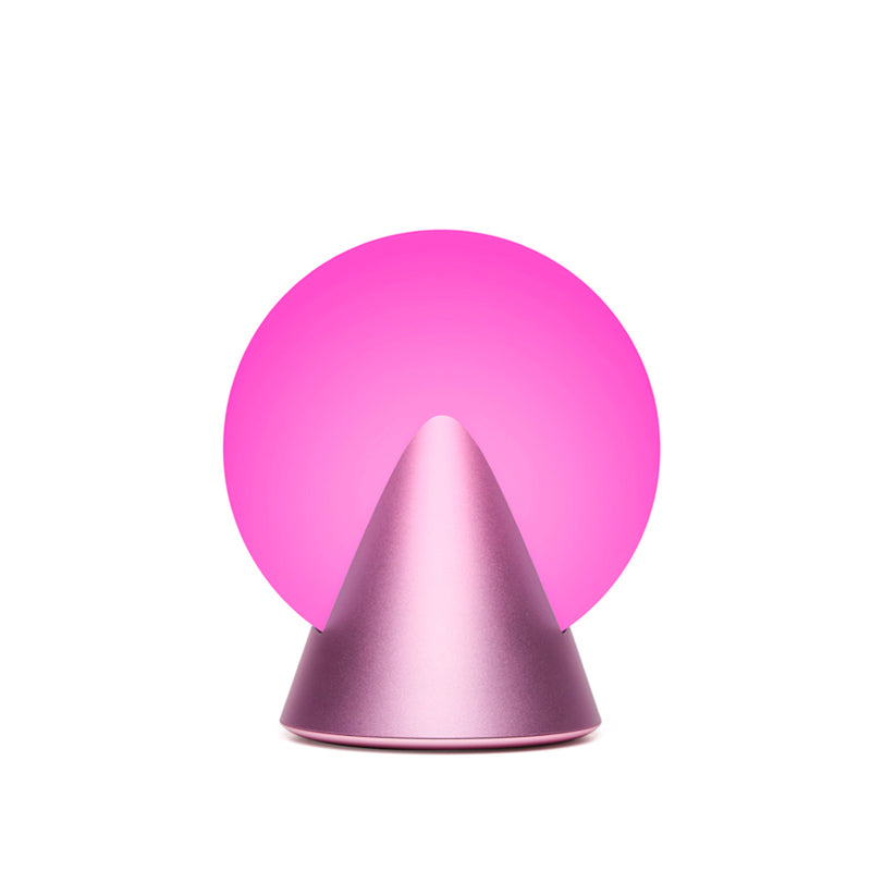 Lexon Conic Spherical Portable Led Lamp - Pink