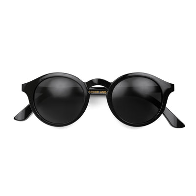 London Mole Graduate Sunglasses Gloss Black