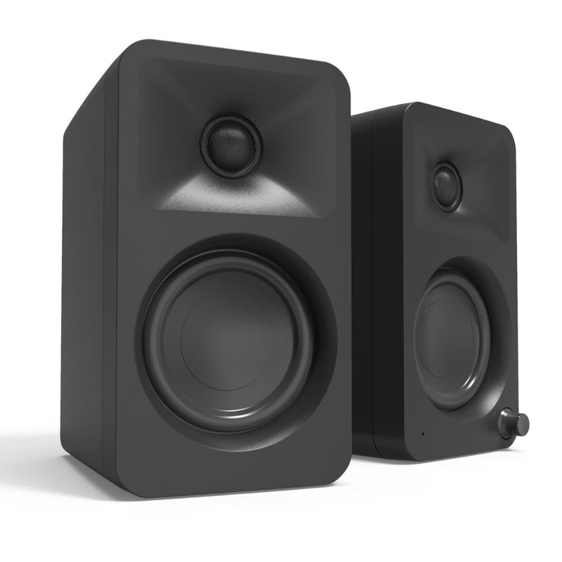 Kanto ORA 100W Powered Reference Desktop Computer Speakers with Bluetooth 5.0 Black