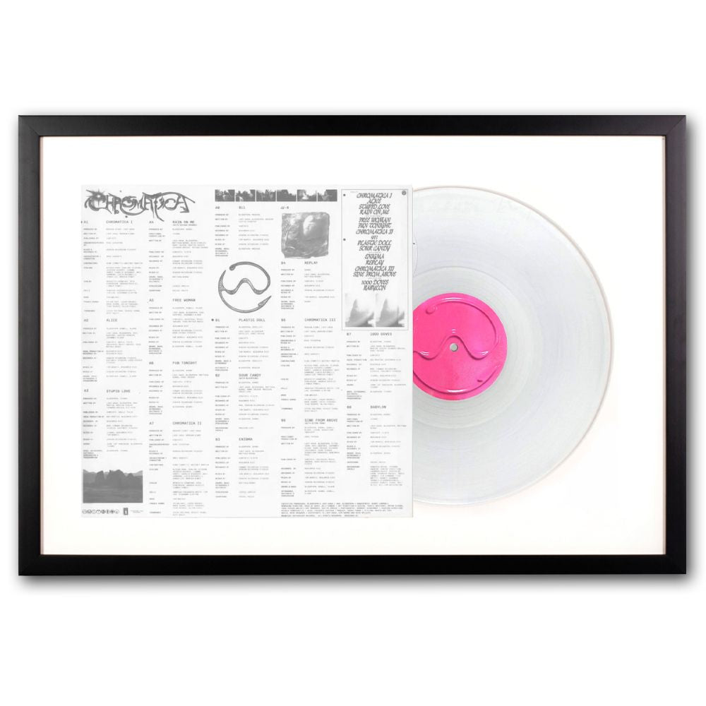 Framed Lady Gaga Chromatica - Vinyl Album Art – iWorld Online