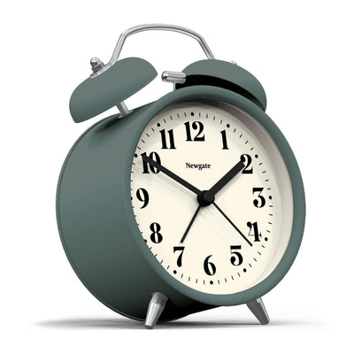 Newgate Theatre Alarm Clock Asparagus Green