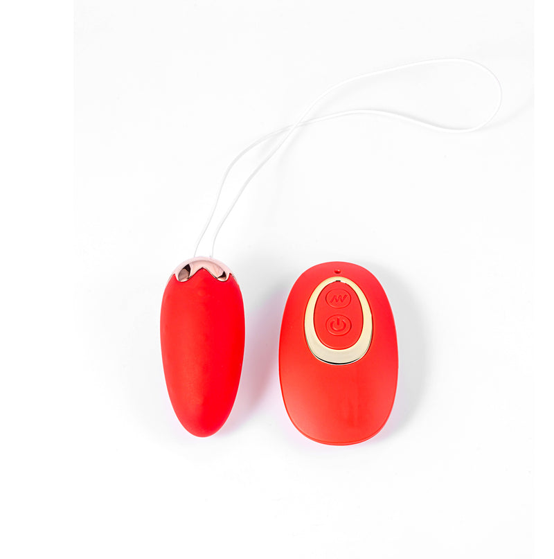 MAIA SHORTCAKE Rechargeable Strawberry Silicone Remote Control Egg