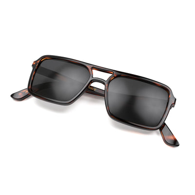 London Mole Spy Sunglasses Gloss Tortoise Shell / Black