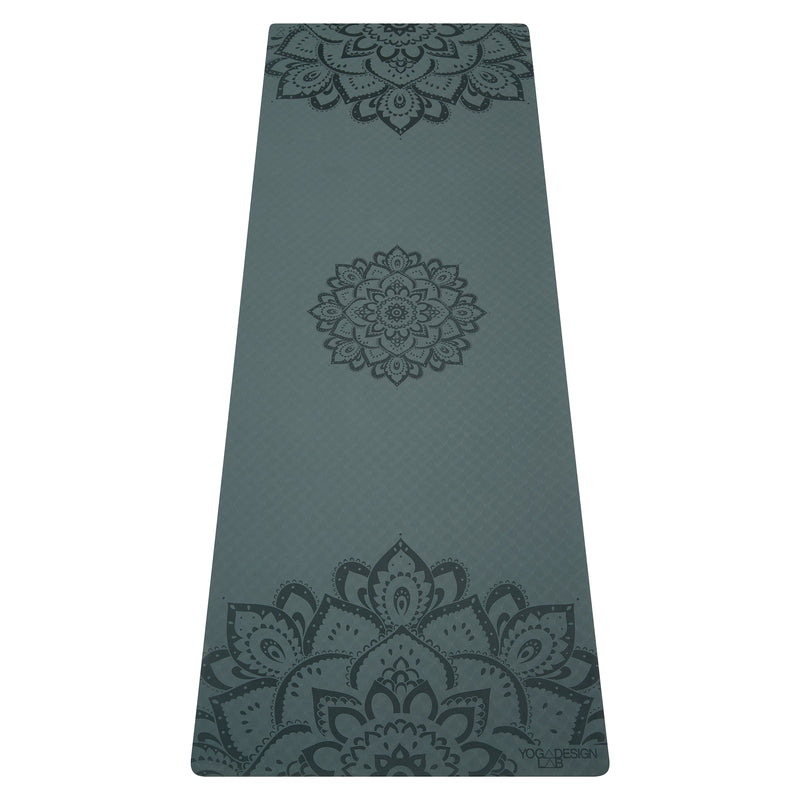 Yoga Design Lab Flow Yoga Mat 6mm Pure Mandala Charcoal