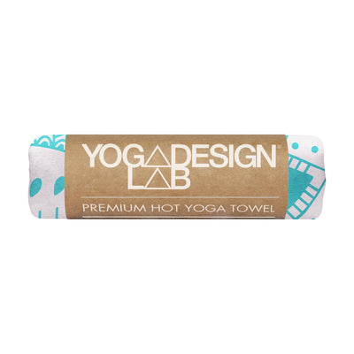 Yoga Design Lab Mat Yoga Towel Mandala Turquoise