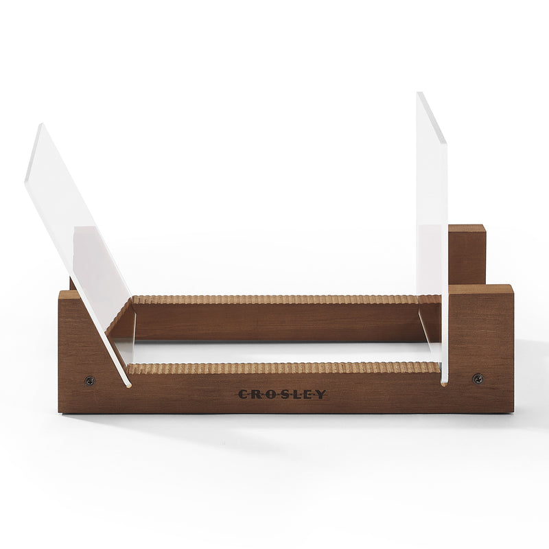 Crosley Voyager Bluetooth Portable Turntable - Coca + Bundled Crosley Record Storage Display Stand