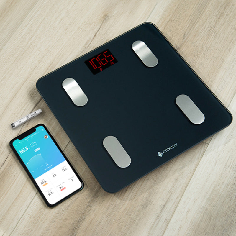 Etekcity Smart WiFi Scale for Body Weight - Black
