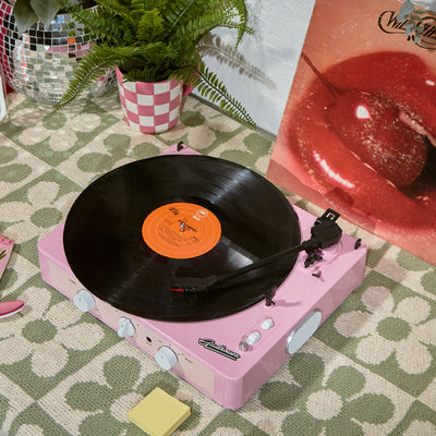 Gadhouse Brad MKII Record Player - Limited Edition Pink