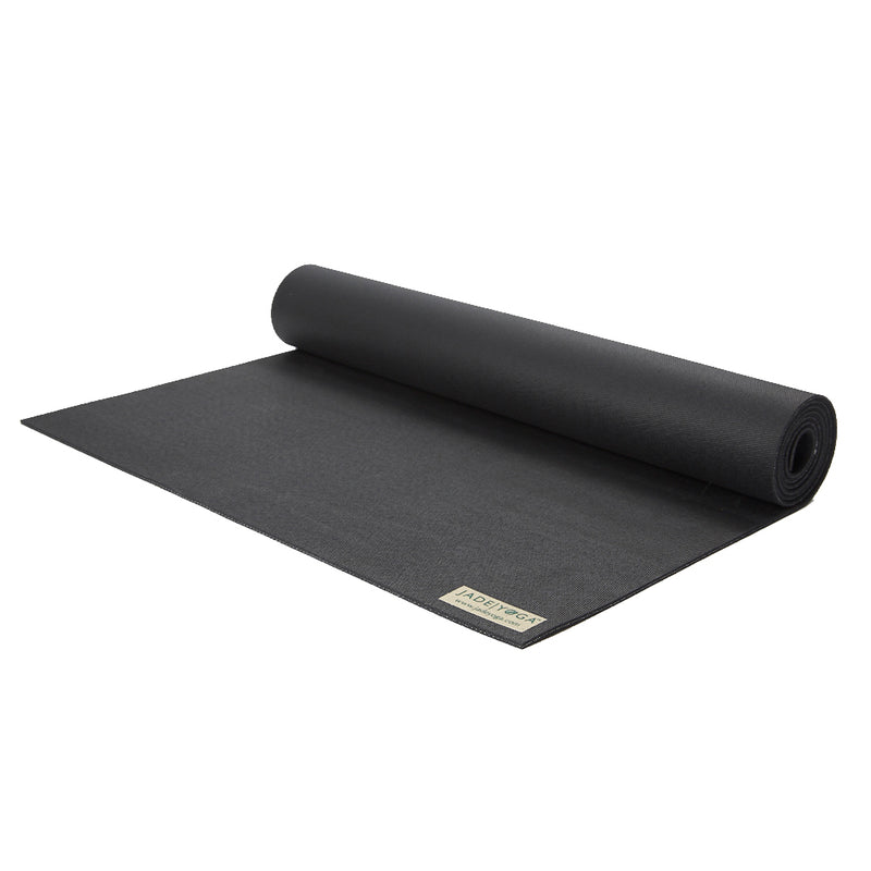 Jade Yoga Voyager Mat - Black & Etekcity Scale for Body Weight and Fat Percentage - Black Bundle