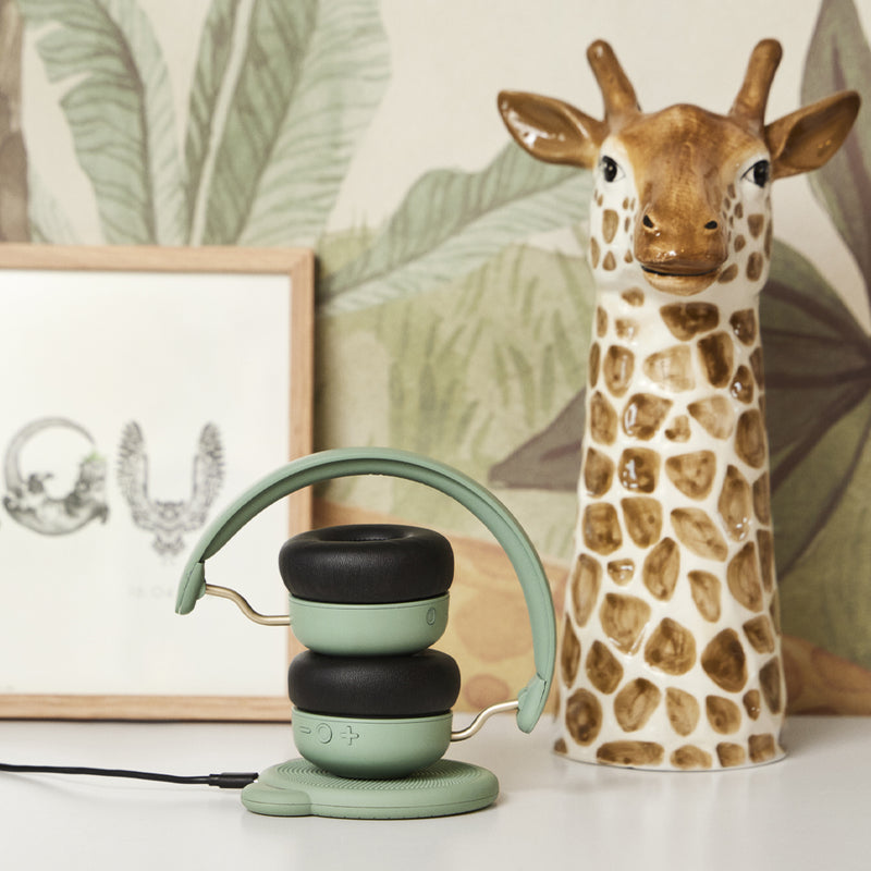 Kreafunk Kids Paddy Wireless Qi Charger 15W - Dusty Green