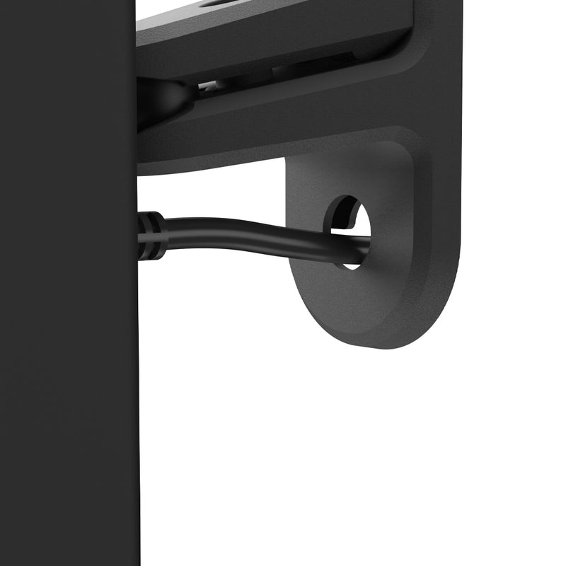 Kanto SPW3 Universal Satellite Speaker Wall Mount Bracket - White, Pair