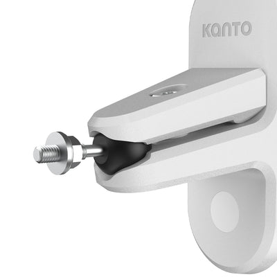 Kanto SPW3 Universal Satellite Speaker Wall Mount Bracket - Black, Pair