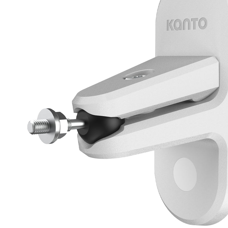 Kanto SPW3 Universal Satellite Speaker Wall Mount Bracket - Black, Pair