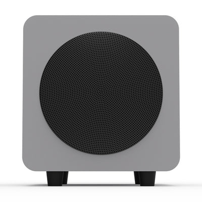 Limited Edition - Kanto SUB6 200W 6" Sealed Powered Subwoofer, Matte Grey