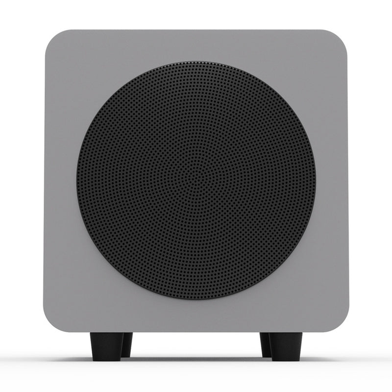 Limited Edition - Kanto SUB6 200W 6" Sealed Powered Subwoofer, Matte Grey