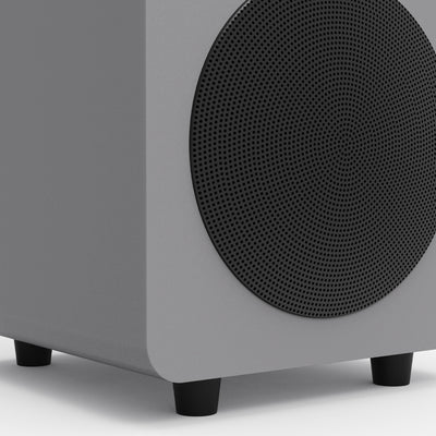 Limited Edition - Kanto SUB6 200W 6" Sealed Powered Subwoofer, Matte Grey