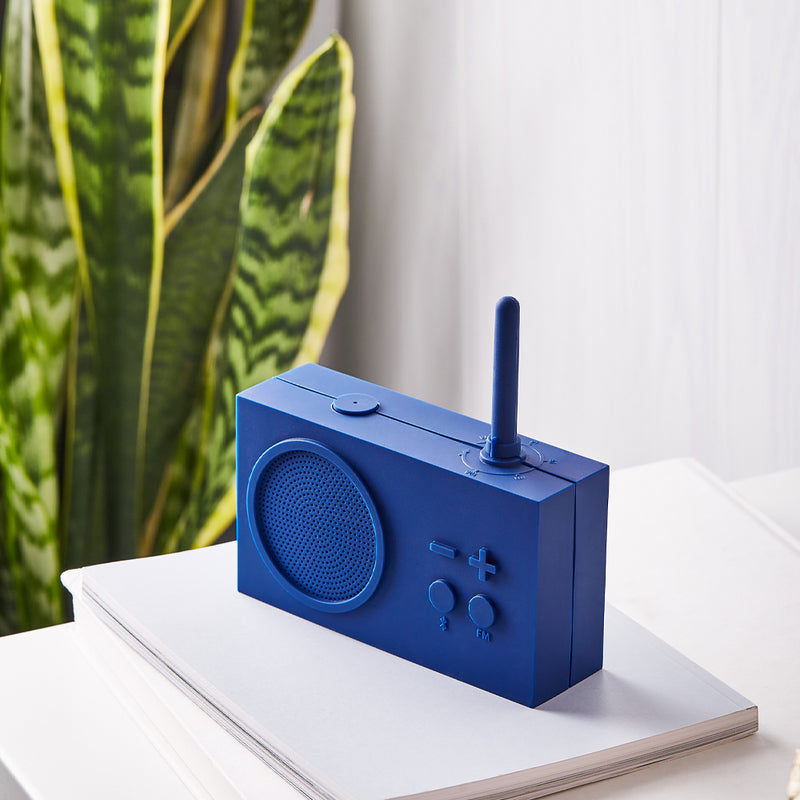 Lexon Thykho 3 Fm Radio & Bluetooth Speaker - Dark Blue