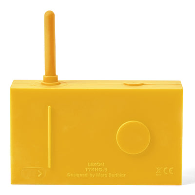 Lexon Thykho 3 Fm Radio & Bluetooth Speaker - Yellow