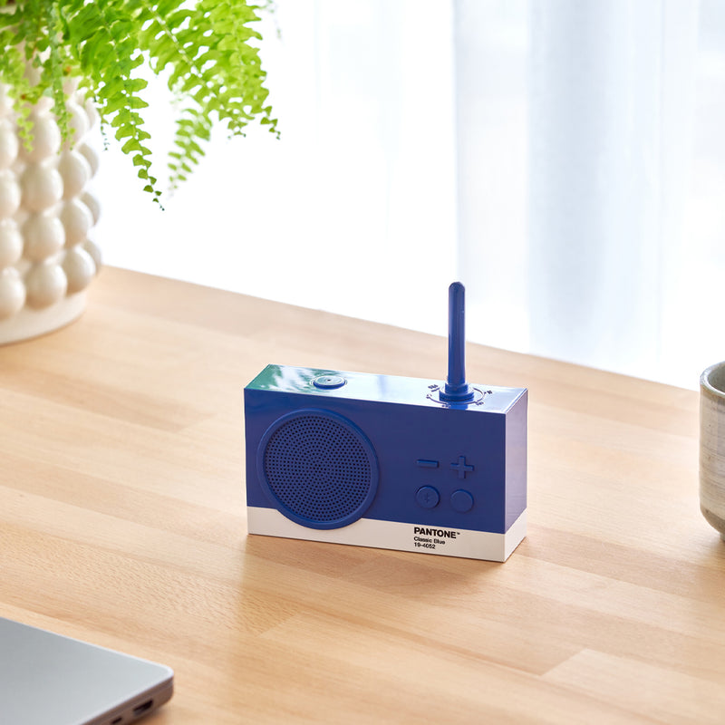 Lexon Thykho 3 Fm Radio & Bluetooth Speaker PANTONE - Classic Blue